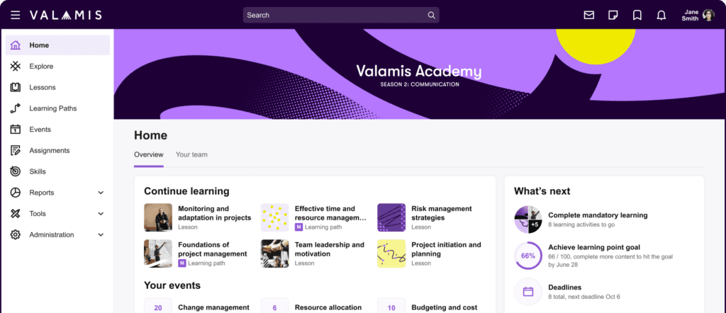 Платформа Valamis